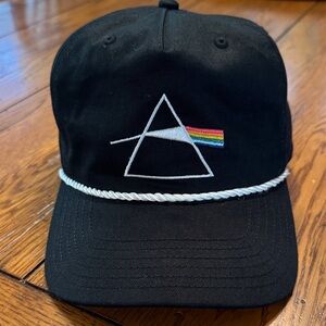 Pink Floyd “Dark Side of the Moon”Prism Logo Rope Hat – 2024 Official Tour